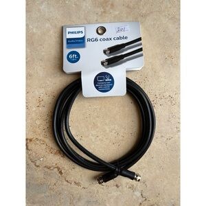 Phillips 6’ Coax Cable
